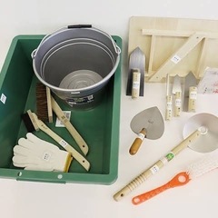 スコップ、トロ船などの左官道具を探しています