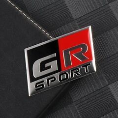 GR SPORT トヨタ TOYOTA GAZOO Racing アルミ エンブレム ステッカー バッジ バッチ TRDの画像