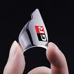2点セット GR SPORT トヨタ TOYOTA GAZOO Racing ドアコーナープロテクター コーナーガード シリコン ステッカー クリアー 透明 TRDの画像
