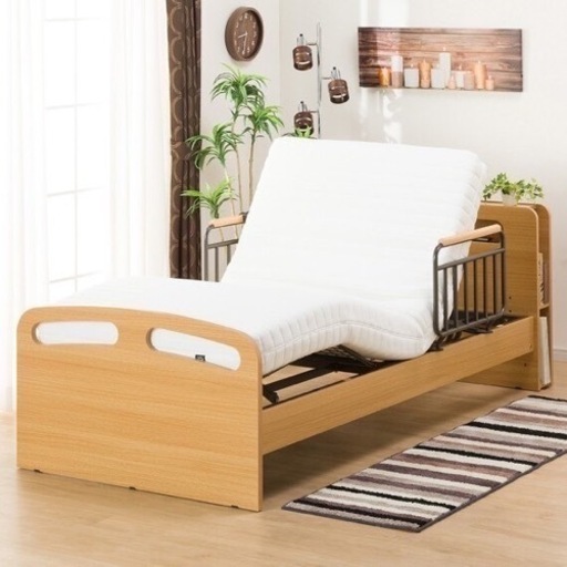 ニトリ 電動ベッド／介護ベッド(マットレス付)