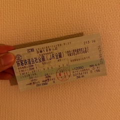 青春18きっぷ　残り2回　返却不要