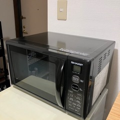 シャープ センサーオーブンレンジ 15Lタイプ ブラック RE-...