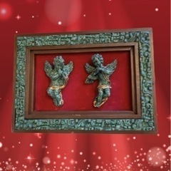 【レア】エンジェル壁画　マラカイト　パワーストーン　アンティーク調 レア】エンジェル壁画 マラカイト パワーストーン アンティーク調