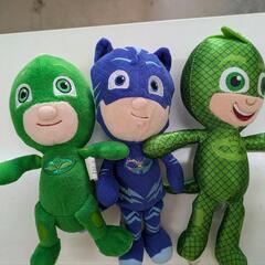 パジャマスクぬいぐるみ！3点セット！