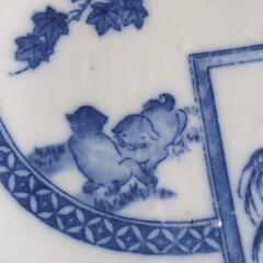 明治～大正  ヤマトク いげ皿の画像