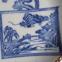 明治～大正  ヤマトク いげ皿の画像