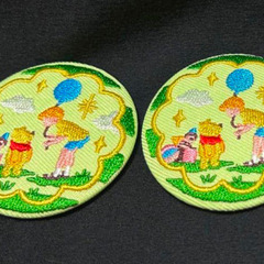 バンダイ　刺繍缶バッジ