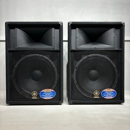 YAMAHA S115V ヤマハ PAスピーカー　15インチ　2Way  2本
