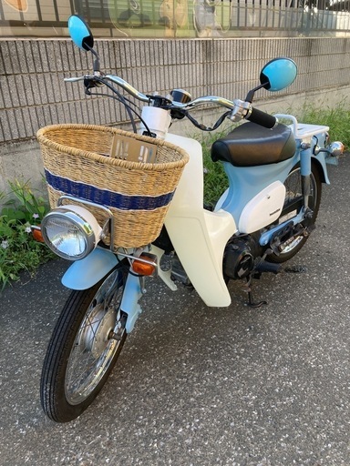 スーパーカブ50fi  整備済み　レトロ　ママチャリ仕様