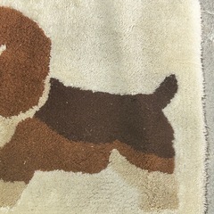 かわいい  ビーグル犬  トイレマット の画像