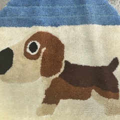 かわいい  ビーグル犬  トイレマット の画像