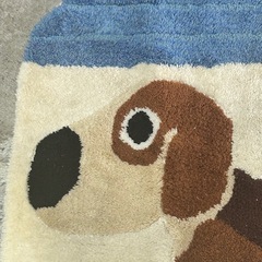 かわいい  ビーグル犬  トイレマット の画像