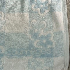 決まりました❣️Courreges  クレージュ  ブルー  バスマット  キッチンマット  玄関マット  の画像