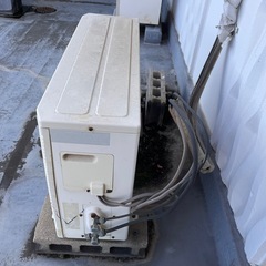 (ジャンク)ナショナル
　エアコンと室外機の画像
