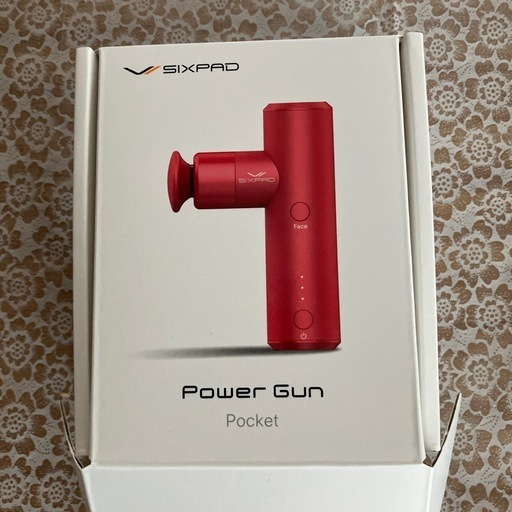 シックスパッド　パワーガン　ポケット　レッド