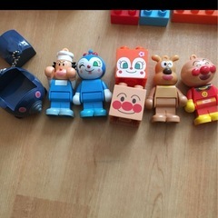 アンパンマン⭐︎おおきなパン工場とすてきなおうちブロックバケツの画像