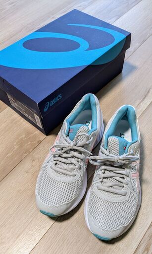 【美品】ASICS ランニングシューズ JOLT2 24.5cm スニーカー　※同時引き取りでお値下げ交渉可