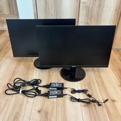 【2台】24インチ フルHD モニター ACER SA240Y