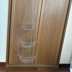 3段吊り下げカゴ