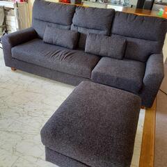 リビングダイニングソファーの画像