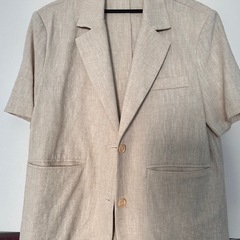 韓国風⭐️値下げ中　リネンセットアップ　　