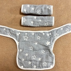 新品・Louple抱っこ紐 よだれカバー 3点 セット 