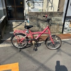 決まりました！20インチ子供用自転車。変速機付