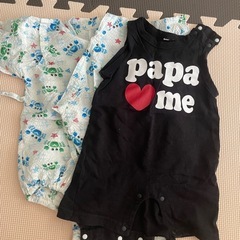 ロンパース2枚セット