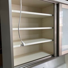 お年玉商品】Pamouna 食器棚 パモウナ ホワイト（ID86）