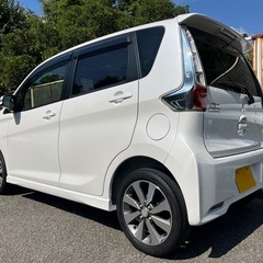 平成25年 eKカスタム T B11W パール 走行15.6万キロ 車検対応可の画像
