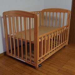 標準サイズ　ベビーベッドの画像