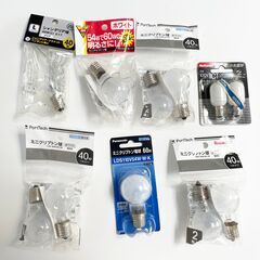 ミニ電球いろいろ