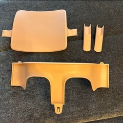 ストッケ　トリップトラップ　ベビーセット　ピンク