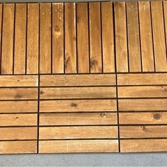 期間限定値下げ中‼️
ウッドパネル　バルコニーの画像