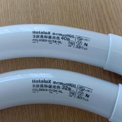 ホタルクス 蛍光灯 昼光色(白色) 2点 新品未使用の画像