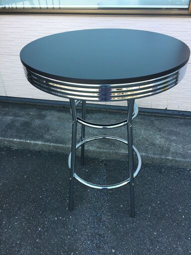 ②PENNY JAPAN(ペニージャパン) Bar Table バーテーブル レトロ アメリカン メラミン塗装