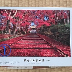 あげます　ジグソーパズル1000ピース