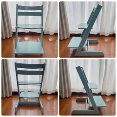 STOKKE TRIPP TRAPP ストッケ トリップトラップ アクアブルー　ベビーチェアの画像