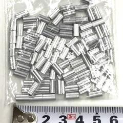 【ジモティ価格】ワイヤーロープスリーブ 継手 100個 mj-458