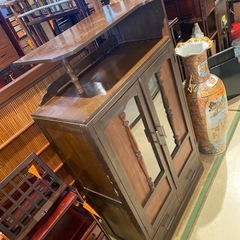 昭和アンティーク　飾り棚の画像