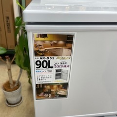 アビテラックス　冷凍冷蔵庫　90L 2023年製の画像