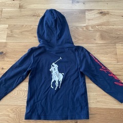ラルフローレン　フード付きシャツ110cmの画像