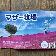 マザー牧場入場招待券4名無料お得🉐