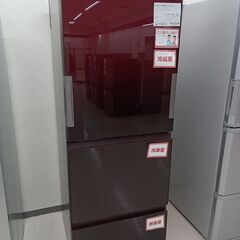 ★ジモティ割あり★ SHARP 冷蔵庫 SJ-GW36E-R 356L 19年製 動作確認／クリーニング済み TC4742