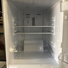 冷凍冷蔵庫　シャープ　SHARP 　SJ-14E5-KW  2018年製の画像