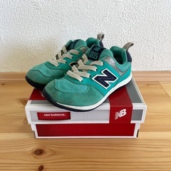【美品‼︎】ニューバランス KS574RGI  GREEN 16...