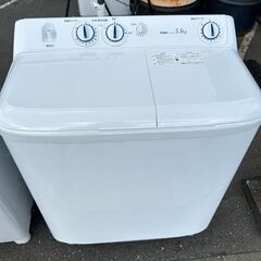 苫小牧発 HAIER / ハイアール 二層式洗濯機 JW-W55E 2019年製 43L USED