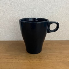 IKEA マグカップ　ネイビー　新品