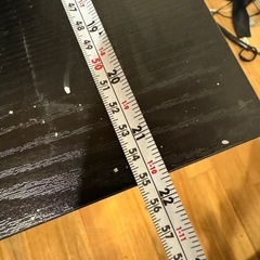事務用L字型デスク(黒)3段棚付きの画像