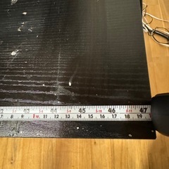 事務用L字型デスク(黒)3段棚付きの画像